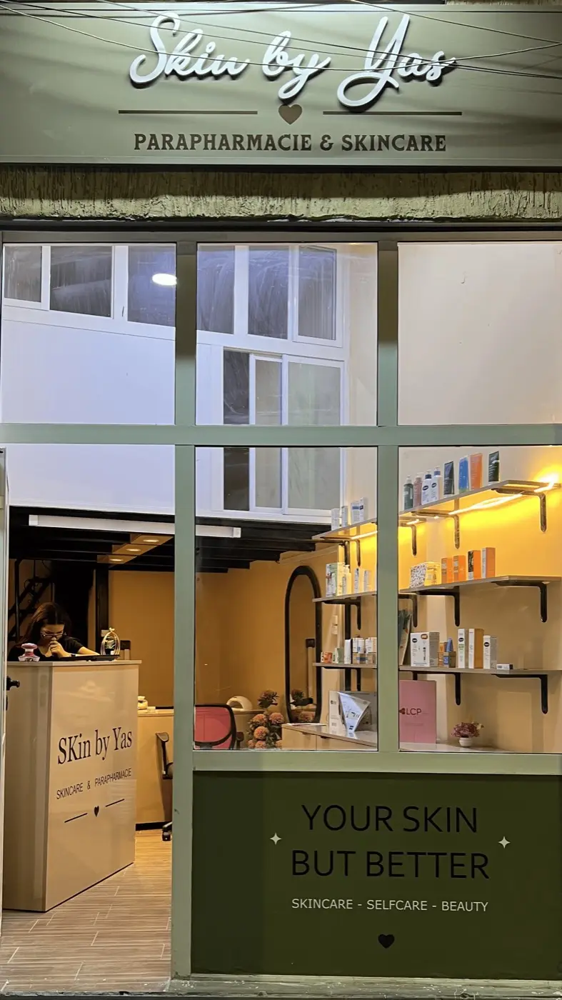 Façade de la boutique Skin by Yas à Agadir